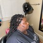 Closure wig install