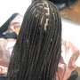 Small Knotless/ Box Braids