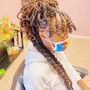 Straight Back Cornrows (natural hair)