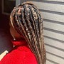 Feed in Ponytail ( No stitch)