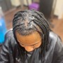 Loc retwist and style