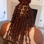 Small Senegalese Twist mid back