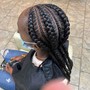 Tribal braids AkA Fulani