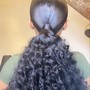 Braid Down With Shampoo &amp; Blowdry