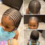 Kid's Knotless Braids (Natural Hair)