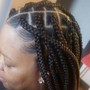 Large Feed-in Ponytail  (Hair Provided)