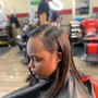 Shampoo and Style (relaxed hair only)