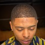 Line up w/Taper fade  haircut