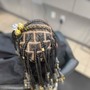 Kid's Large Knotless Box Braids