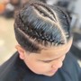 Men’s box braids