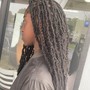 4-5" microlocs twist with your natural hair