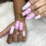 Permanent Pink/White -or Ombré Set