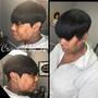 Relaxer cut and style