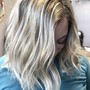 Root bleach and tone w/ restructuring treatment