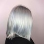 Root bleach and tone w/ restructuring treatment