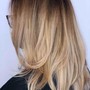 Balayage Highlights w/ toner