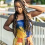 Boho Knotless braids (With mixed blend hair)