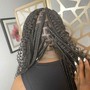 Small Knotless Boho/ Goddess Braids