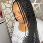 Knotless MED Goddess Braids