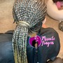 Braid down for wig/crochet