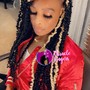 Braid down for wig/crochet