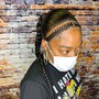 Jumbo Individual knotless Braids