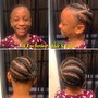 Kid's  Braids Natural Hair (NO EXTENSIONS)