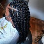 Jumboknotless Individual Braids