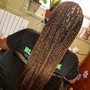 Jumboknotless Individual Braids