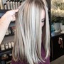 Root Touch Up +Haircut +Blow-dry Style