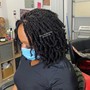 Mid back Length and Regular size Kinky Twist