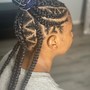 Kid's Braids/ with Weave