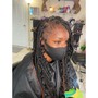 Knotless Braids (small/medium) ONLY