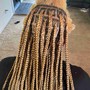 Extra Small Knotless Braids