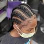 Wash and Retwist Shaved sides