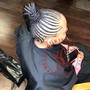 Men’s stitch braids natural hair only