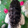 Long Hair Silk Press