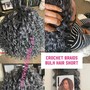 crochet braids (short) bulk hair