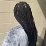 Medium Box Braids