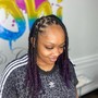 Kid's Braids(with braiding hair)