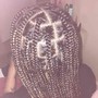 Medium Box Braids