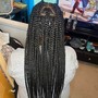 Knotless braids