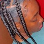 Kids knotless Braids