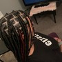 Med Knotless Box Braids