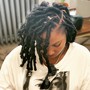 Large Knotless Box Braids