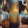 Men Cornrows (straight back)($20.00 deposit)