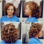 detangle / blow dry ( w/braid service)