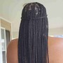 Medium Knotless Braids 24-26in (midback)