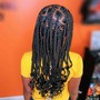 Kids Medium  Knotless  Braids