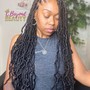 Boho Hippie Box Braids (Crochet Braids)